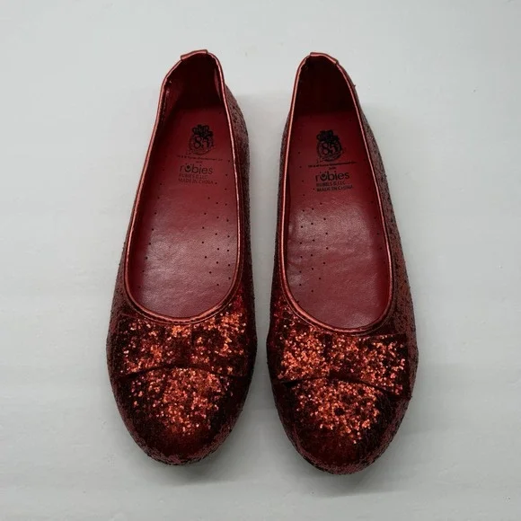 Adult Dorothy Cosplay Ruby Slippers (M) Wizard Of Oz Medium Us Size 6.5/7 Shoe - Picture 8 of 11